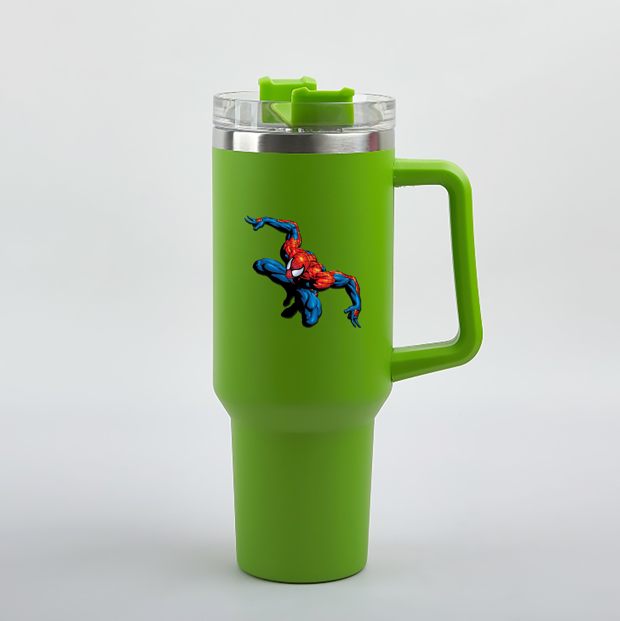 （画像用） Spider Man スパイダーマン 1200mL車用タンブラー（カラープリント）
